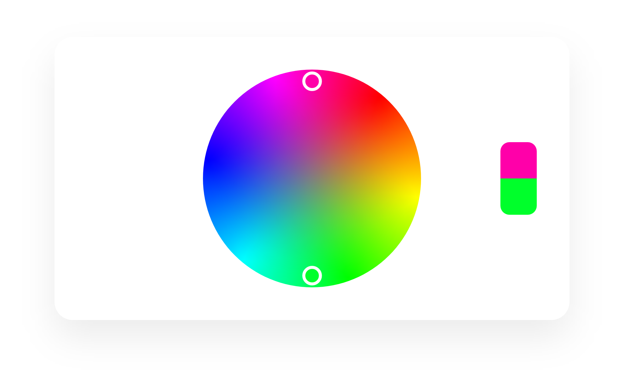 analogous color wheel
